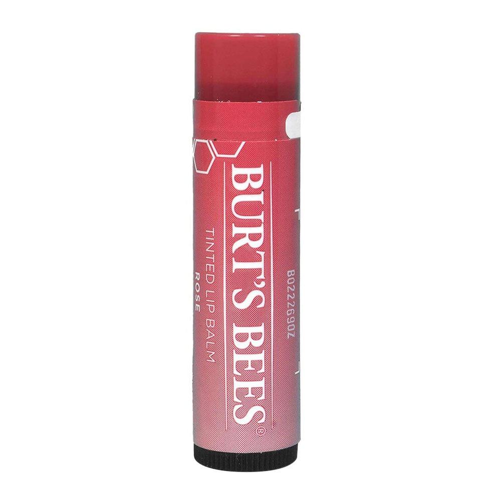 Burts Bees Tinted Lip Balm, Rose, 0.15 Oz